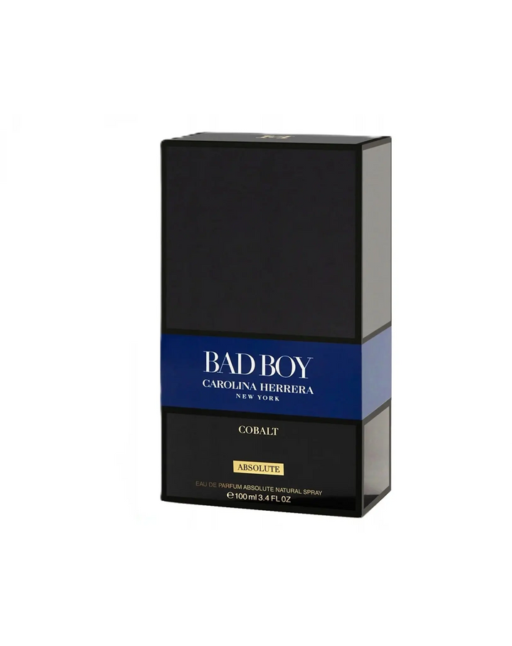 Bad Boy Cobalt Absolute by Carolina Herrera original box 3.4oz Eau de Parfum