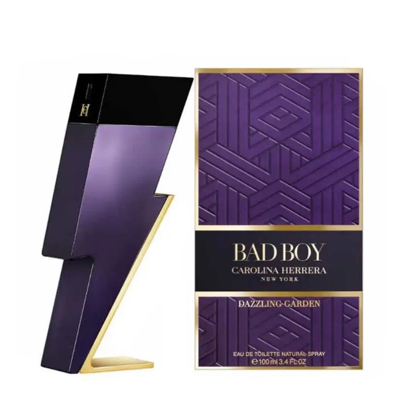Bad Boy Dazzling Garden By Carolina Herrera Men's 3.4 oz EDT Spray - perfumesandrea