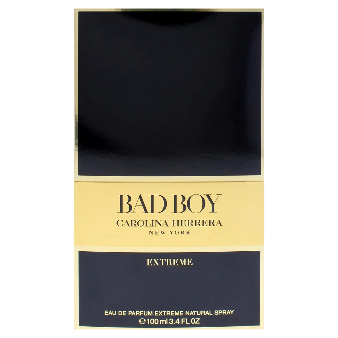 Bad Boy Extreme By Carolina Herrera - For Men 3.4oz EDP Spray