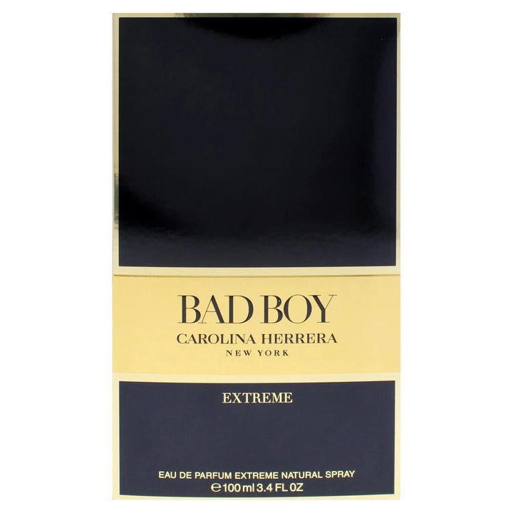 Bad Boy Extreme By Carolina Herrera - For Men 3.4oz EDP Spray