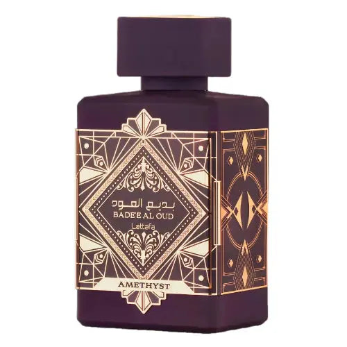 Badee Al Oud Amethyst by Lattafa - Unisex 3Pcs Set EDP
