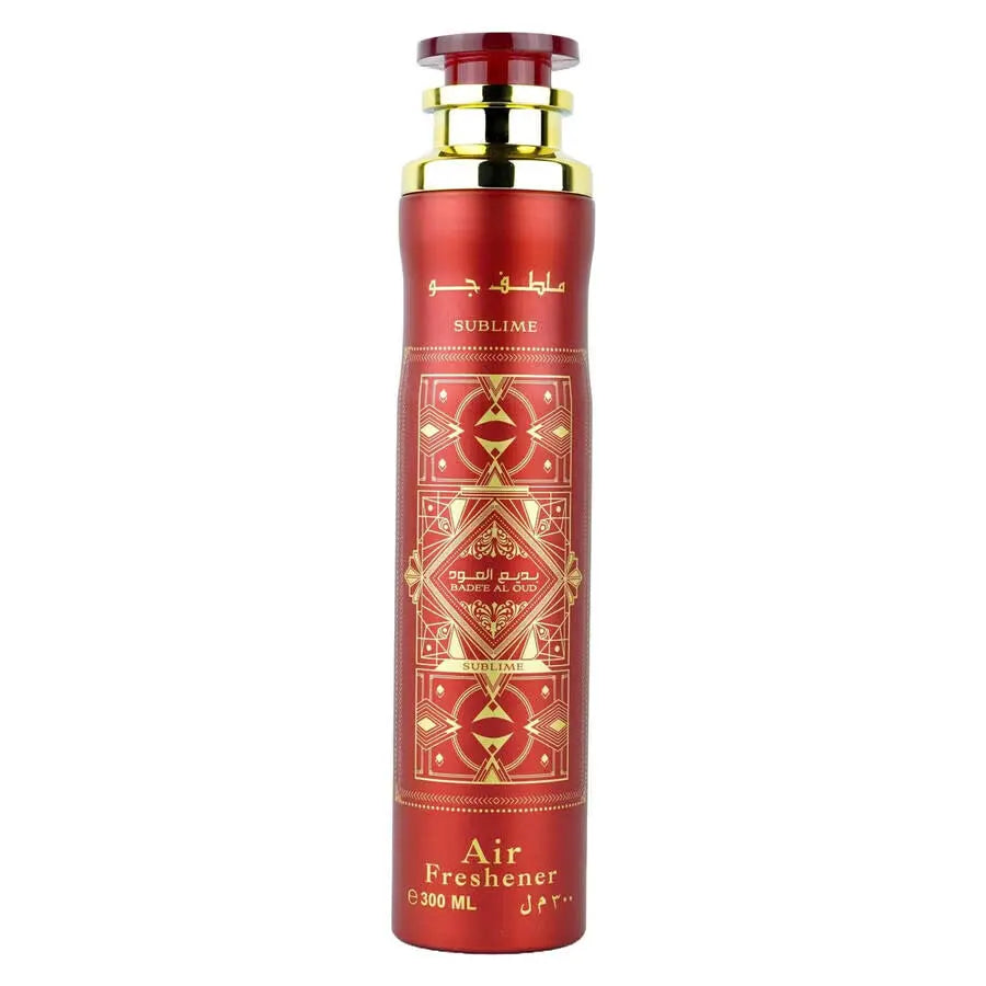 Badee Oud Sublime Air Freshener By Lattafa For Men 10oz Spray
