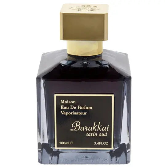 Barakkat Satin Oud By Fragrance World For Unisex 3.4oz EDP Spray Fragrance World