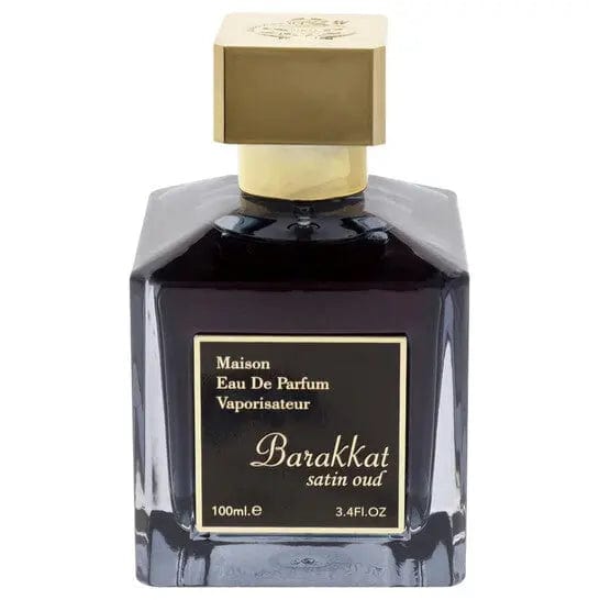 Barakkat Satin Oud By Fragrance World For Unisex 3.4oz EDP Spray Fragrance World