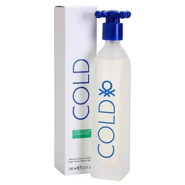 Benetton Cold By Benetton For Men 3.3 oz EDT Spray - perfumesandrea