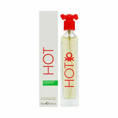 Benetton Hot By Benetton For Women 3.3 oz EDT Spray - perfumesandrea
