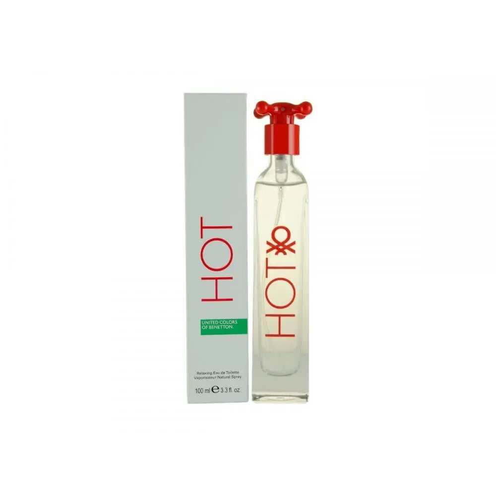 Benetton Hot By Benetton For Women 3.3 oz EDT Spray - perfumesandrea