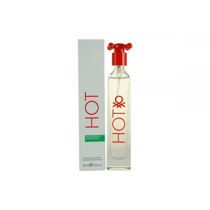 Benetton Hot By Benetton For Women 3.3 oz EDT Spray - perfumesandrea