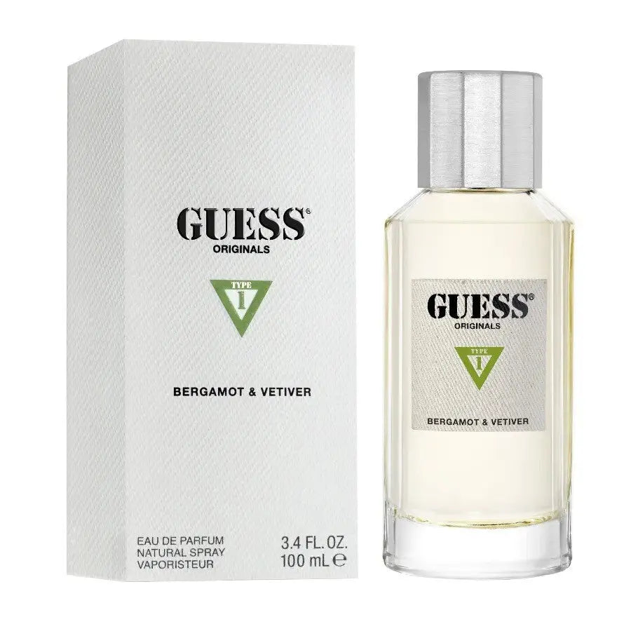 Bergamot Vetiver By Guess For Men 3.4oz EDT Spray - perfumesandrea