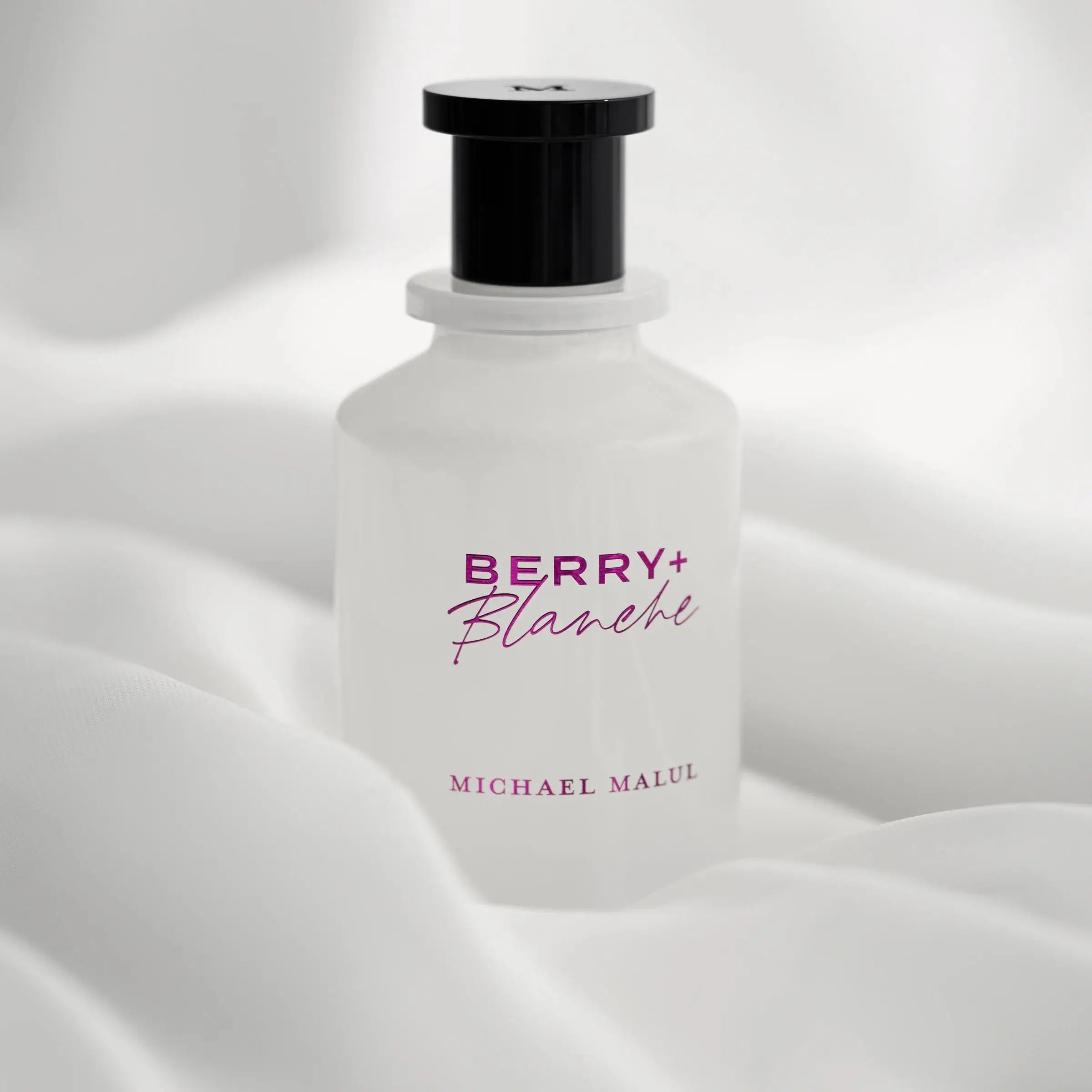 Berry + Blanche by Michael Malul for Women 3.4oz EDP perfume bottle
