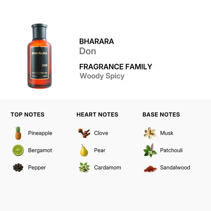 Bharara Don By Bharara Beauty 3.4oz Men EDP Spray