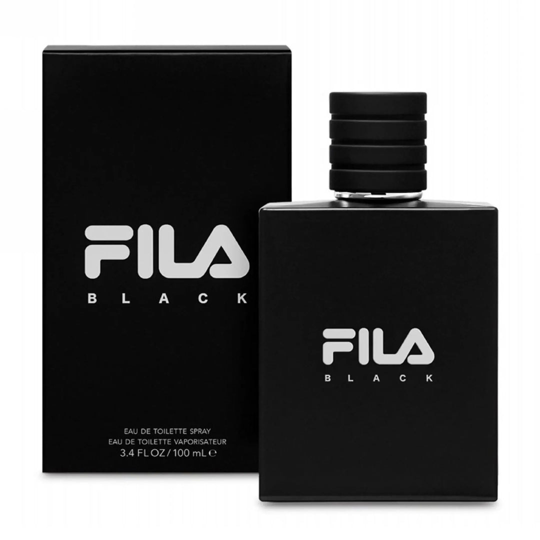 Black By Fila For Men 3.4oz EDT Spray