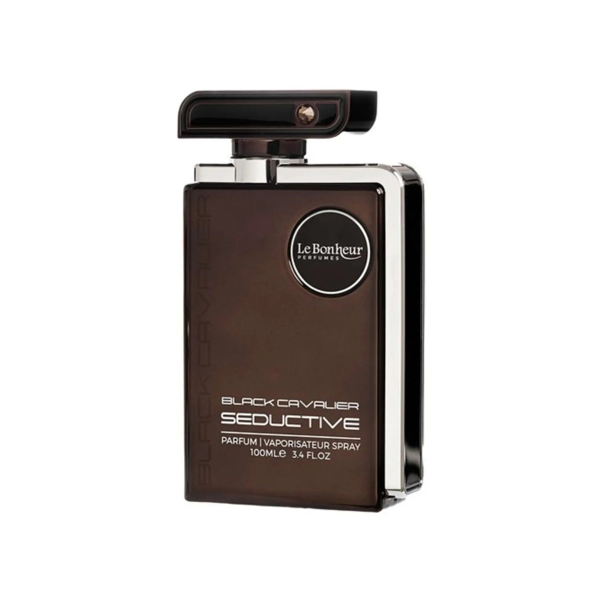 Black Cavalier Seductive By Le Bonheur For Men 3.4oz Parfum Spray Le Bonheur