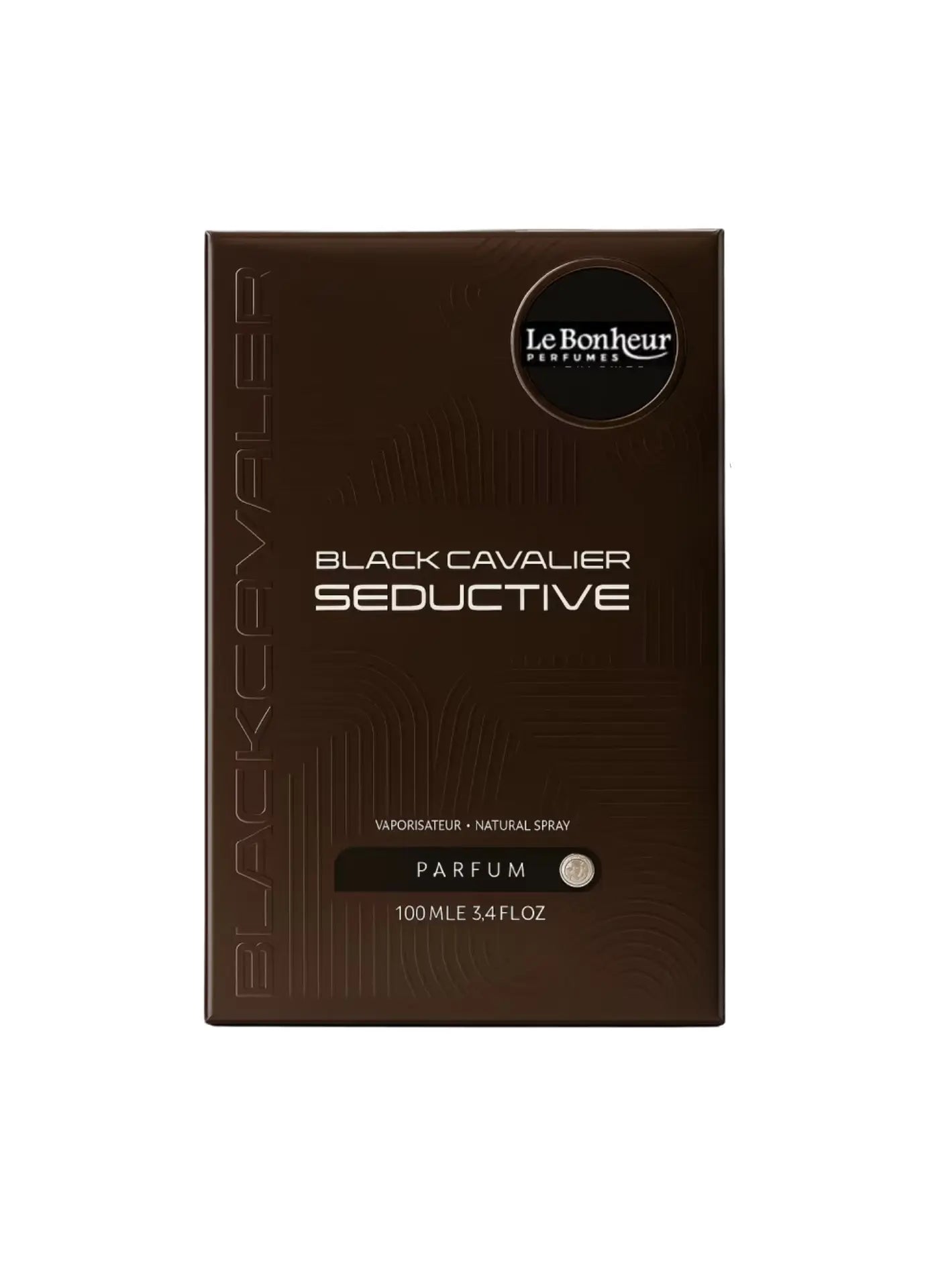 Black Cavalier Seductive By Le Bonheur For Men 3.4oz Parfum Spray Le Bonheur