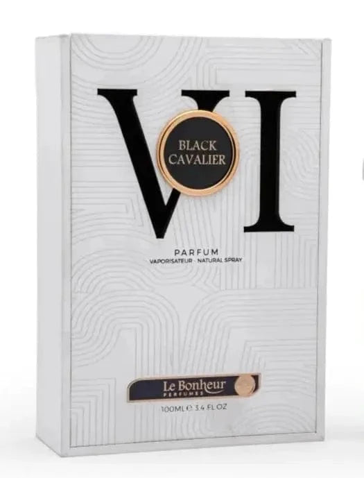 Black Cavalier VI By Le Bonheur For Men 3.4oz EDP Spray Le Bonheur