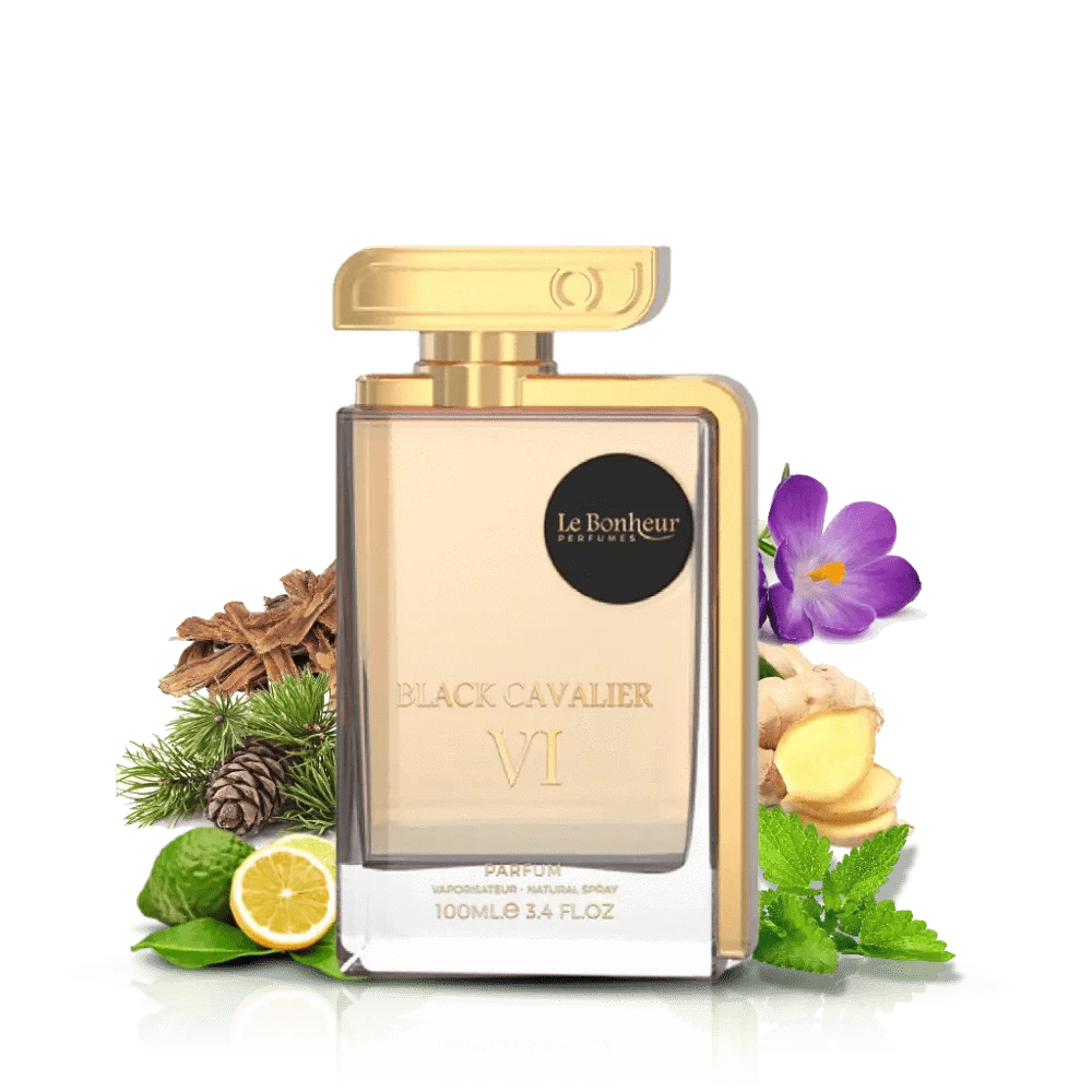 Black Cavalier VI By Le Bonheur For Men 3.4oz EDP Spray Le Bonheur