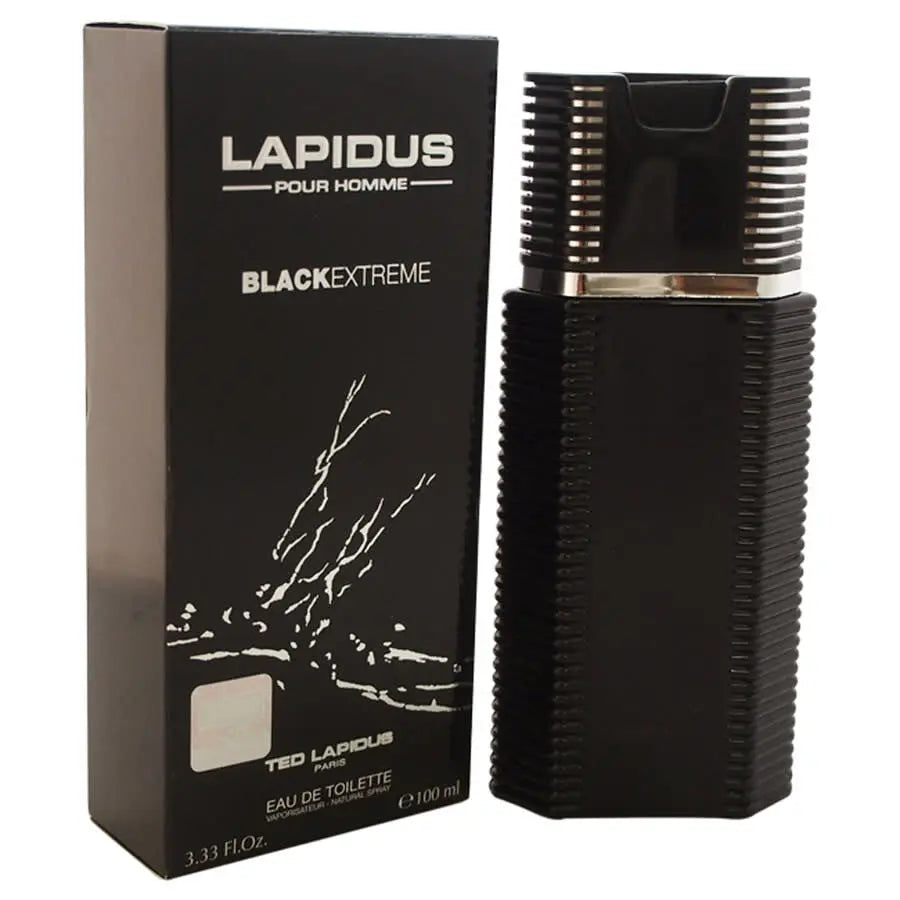 Black Extreme By Ted Lapidus for Men 3.4oz EDT Spray - perfumesandrea