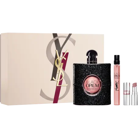 Black Opium YSL 3pc set for women 3.0oz EDP perfume