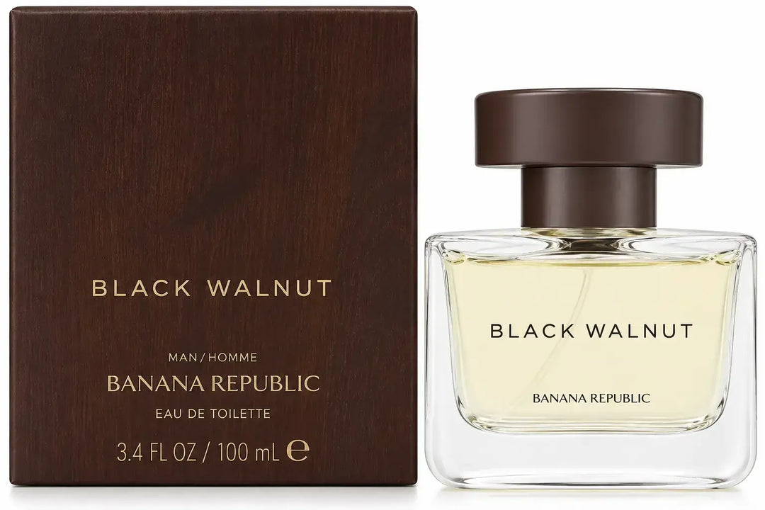 Black Walnut by Banana Republic for Men 3.4oz EDT perfume bottle