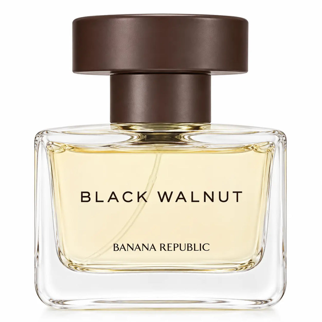 Black Walnut by Banana Republic Men 3.4oz EDT bottle detail