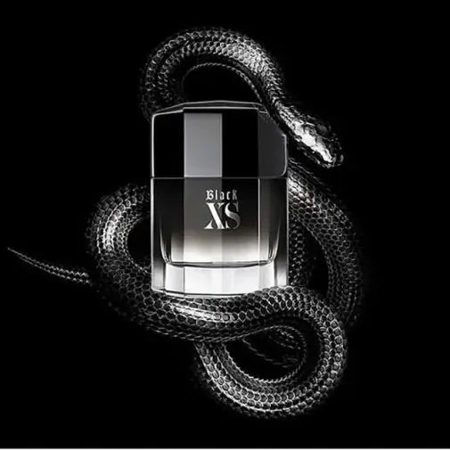 Black XS by Paco Rabanne For Men EDT 3.4oz Spray (New Packaging) perfumesandrea