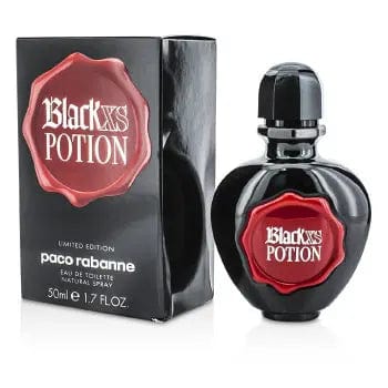 Black Xs Potion By Paco Rabanne Limited Edition For Women 1.7 oz EDT Spray Paco Rabanne