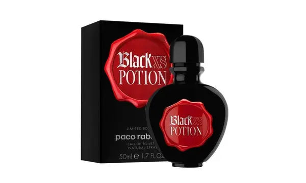 Black Xs Potion By Paco Rabanne Limited Edition For Women 1.7 oz EDT Spray - perfumesandrea