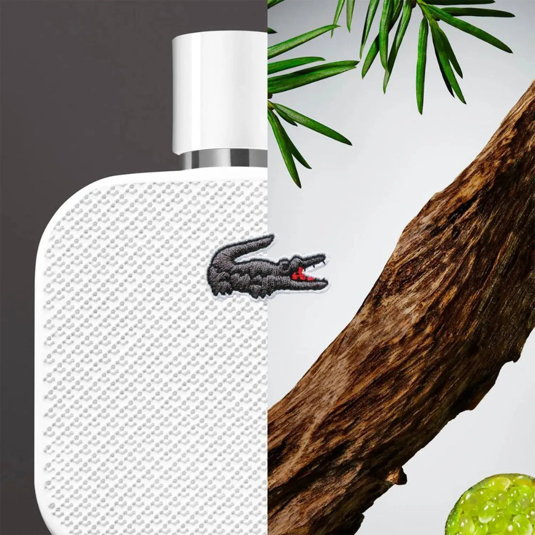 Lacoste Blanc fresh masculine fragrance for men
