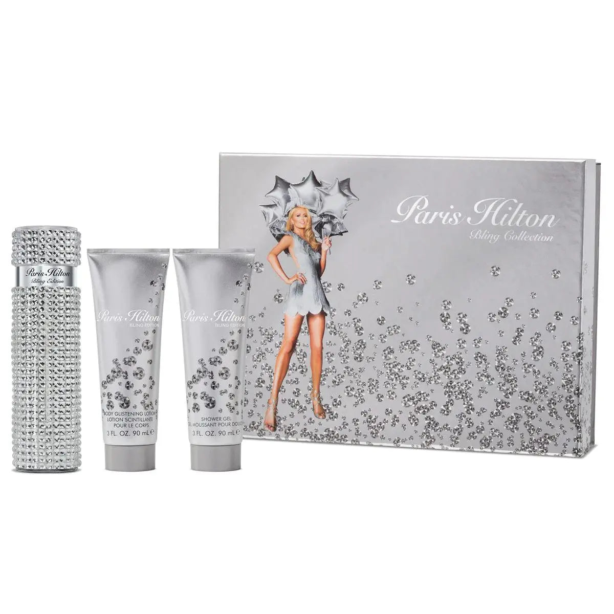 Bling By Paris Hilton For Women EDP Spray (3pc Gift Set) Paris Hilton