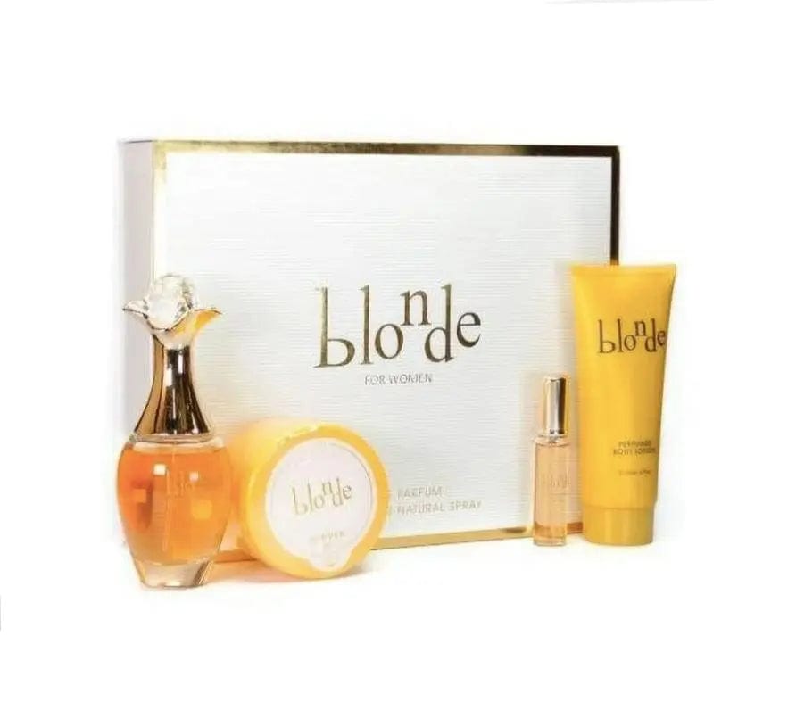Blonde By Cybele Leroy For Women (4pc Gift Set) - perfumesandrea