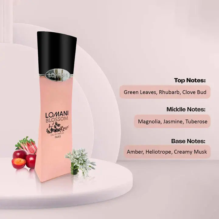 Blossom Lomani fresh feminine fragrance