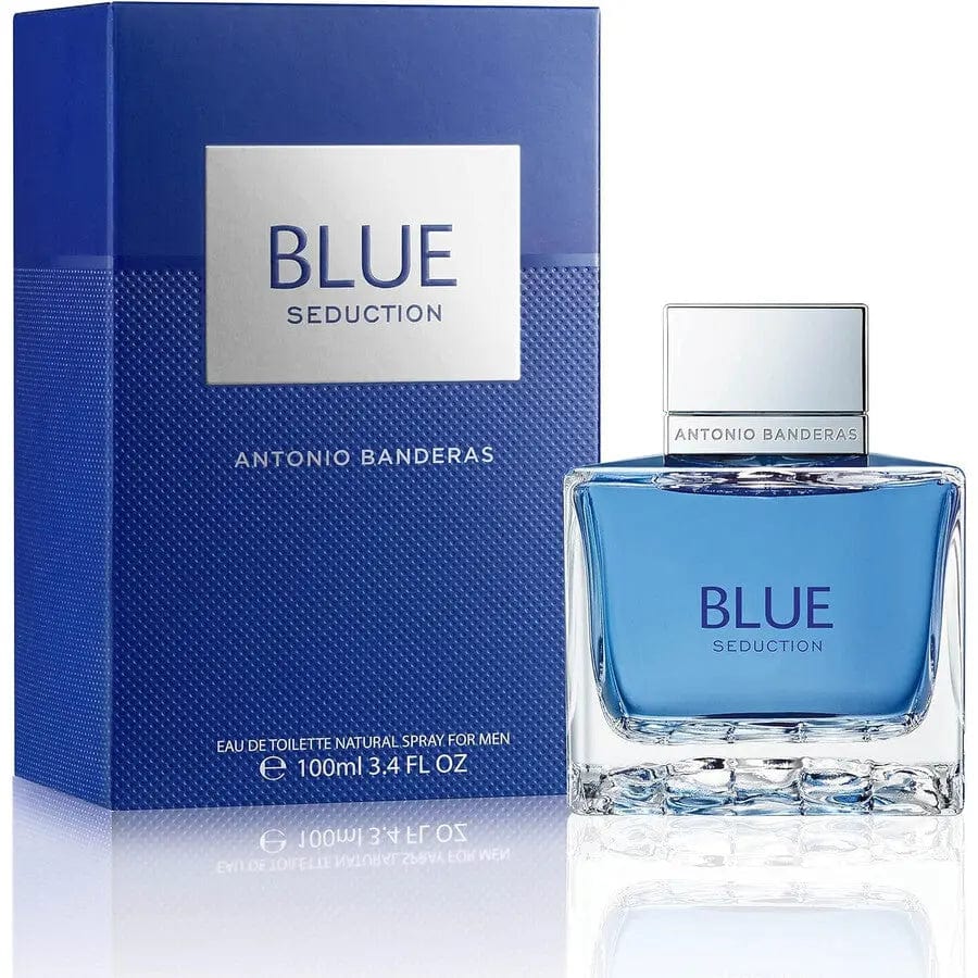Blue Seduction by Antonio Banderas fresh aquatic fragrance for men