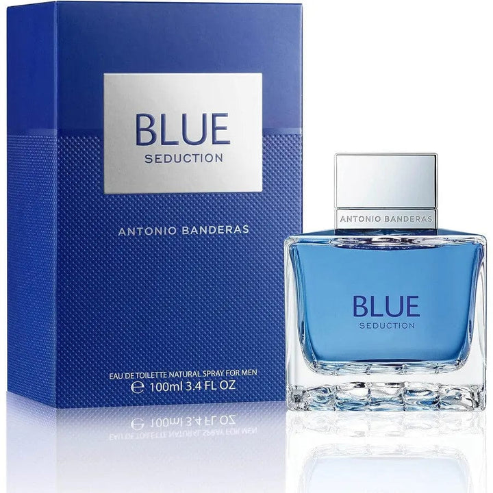 Blue Seduction by Antonio Banderas fresh aquatic fragrance for men