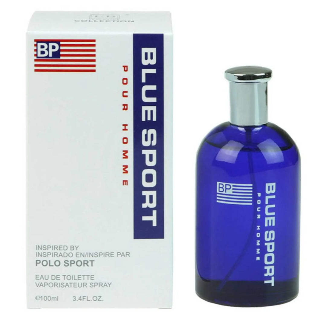 Blue Sport By C2U For Men 3.4oz EDT Spray