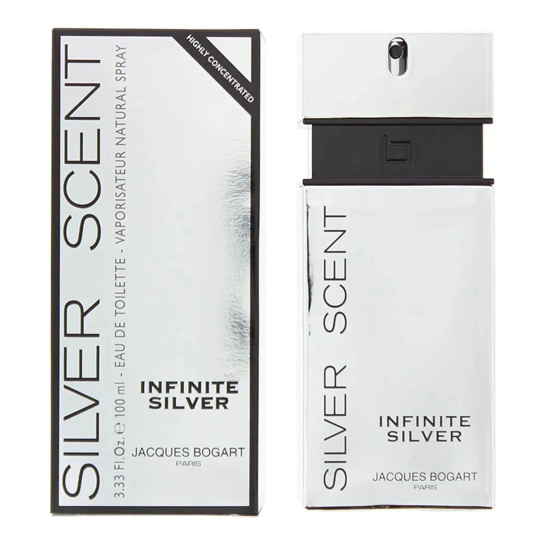 Silver Scent Infinite Silver By Jacques Bogart For Men 3.3oz EDT Spray