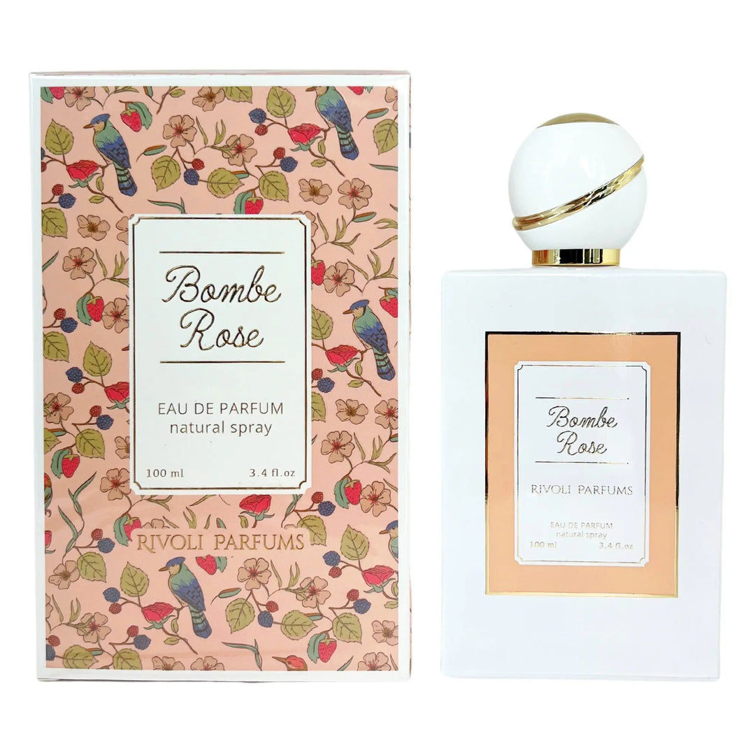 Bombe Rose By Rivoli For Women 3.4oz EDP Spray