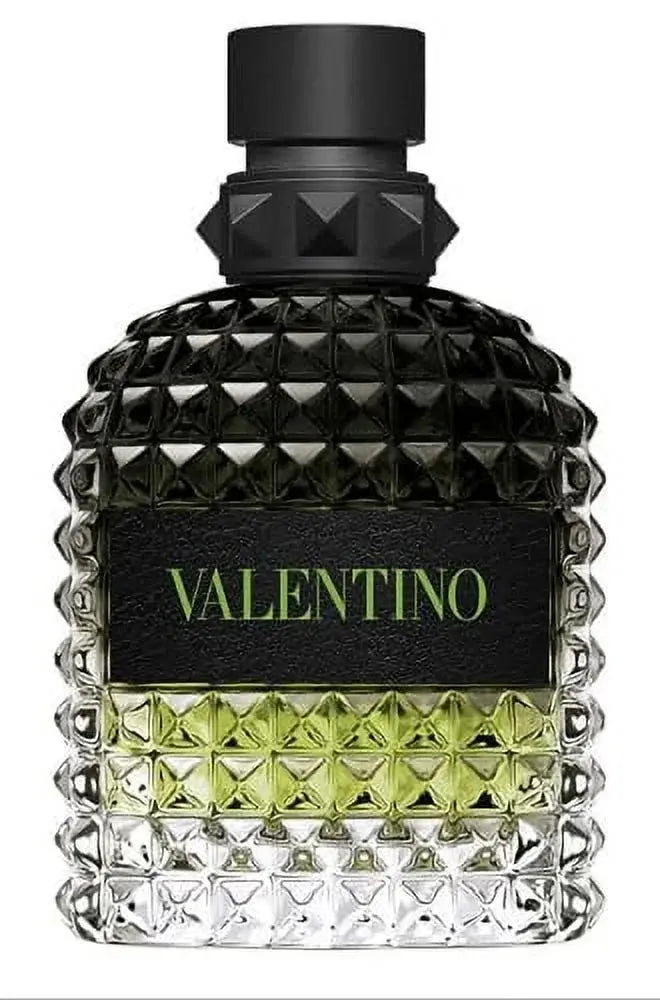 Born in Roma Green Stravaganza By Valentino For Men 3.4oz EDT Spray Valentino