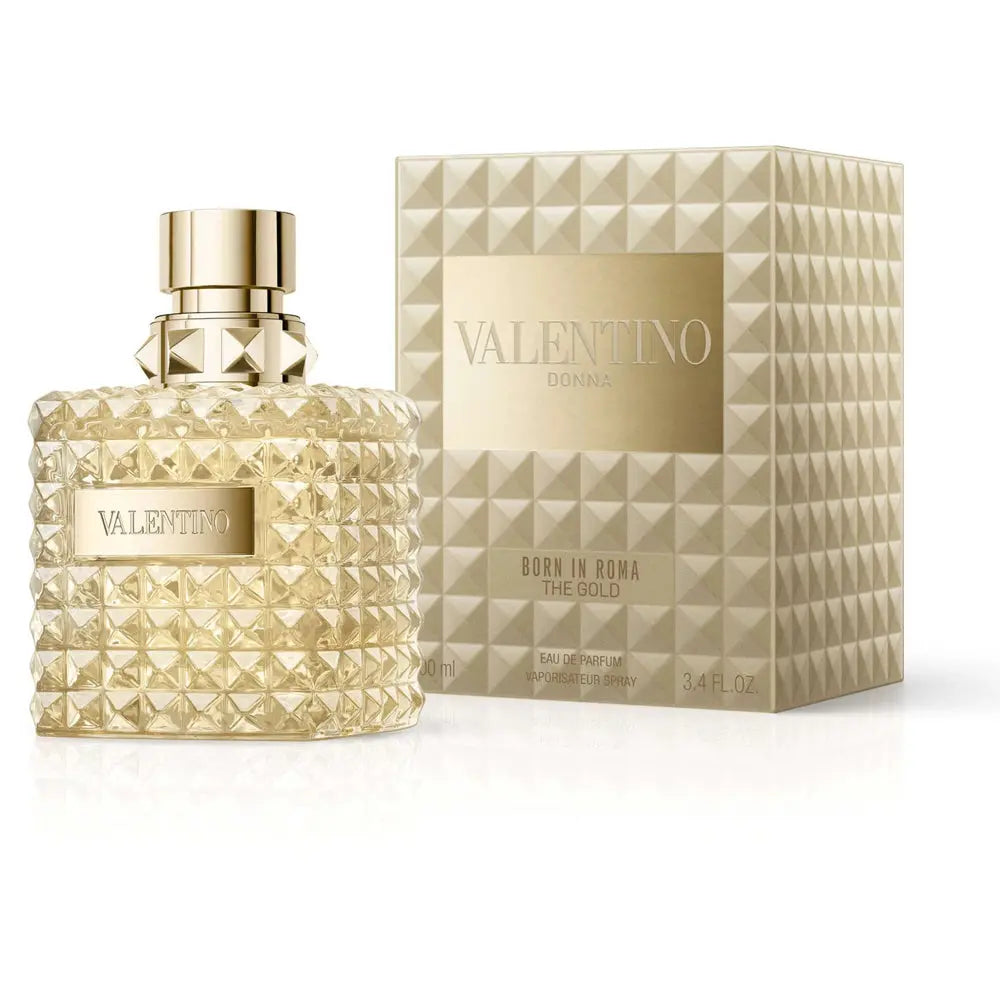 Born in Roma the Gold Donna By Valentino For Women 3.4oz EDP Spray