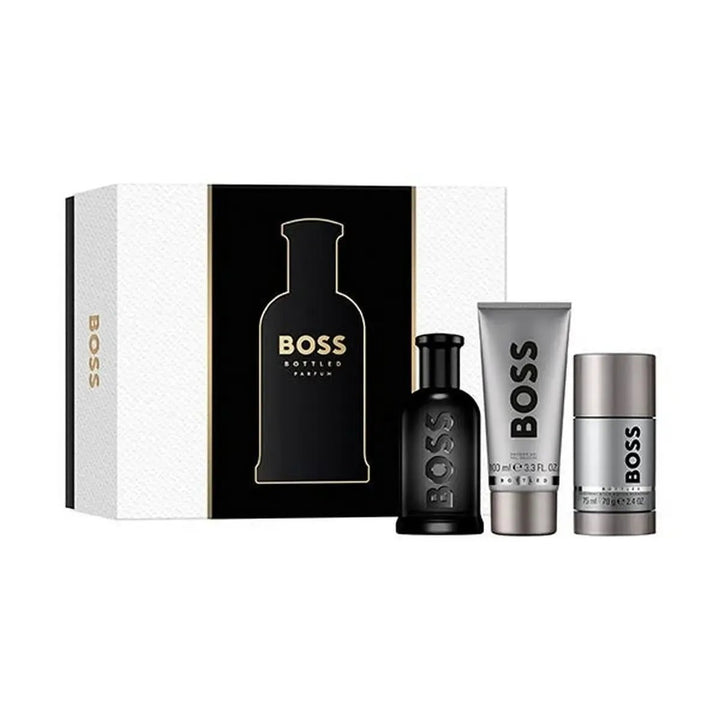 Boss Bottle By Hugo Boss 3Pcs Set 3.4oz Parfum Spray