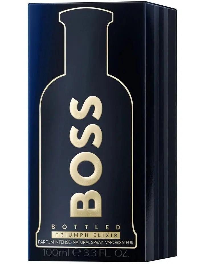 Bottled Triumph Elixir Intense By Hugo Boss For Men 3.3oz Parfum Spray Hugo Boss