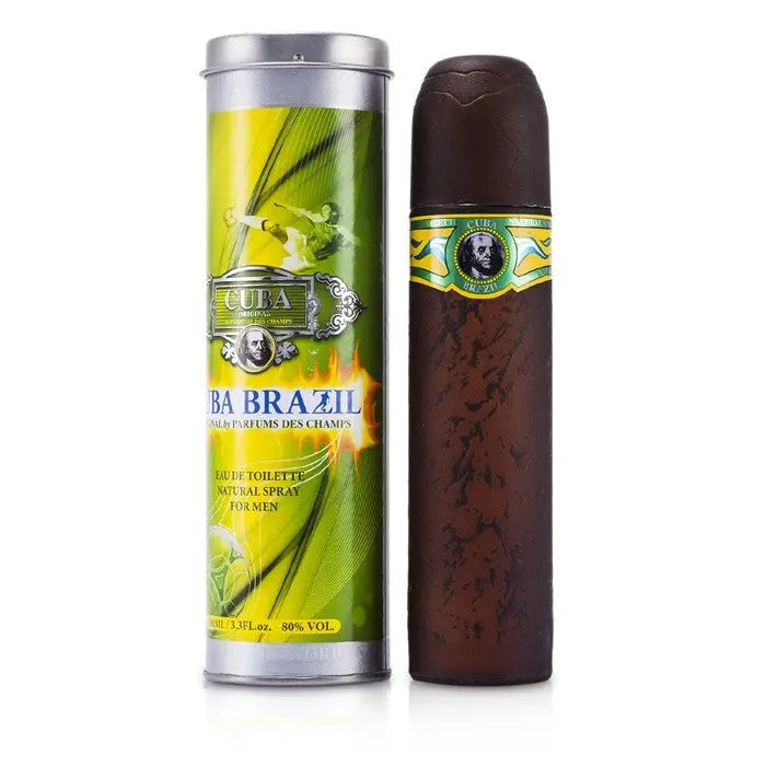Brasil By Cuba For Men 3.4oz EDT Spray