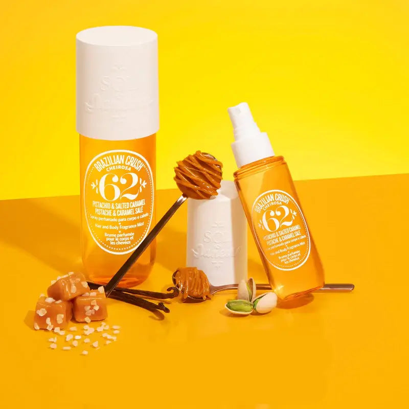 Brazilian Crush Cheirosa 62 By Sol De Janeiro For Woman 3.0oz Body Mist Spray Sol De Janeiro
