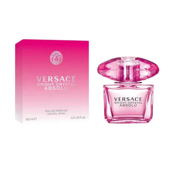 Bright Crystal Absolu by Versace - For Women 3.0oz EDP Spray