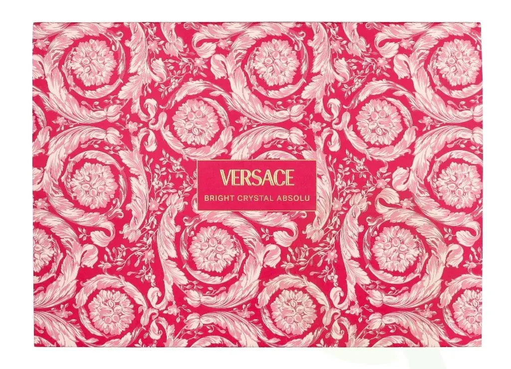 Bright Crystal Absolu by Versace - For Women 4Pcs Gift Set EDP