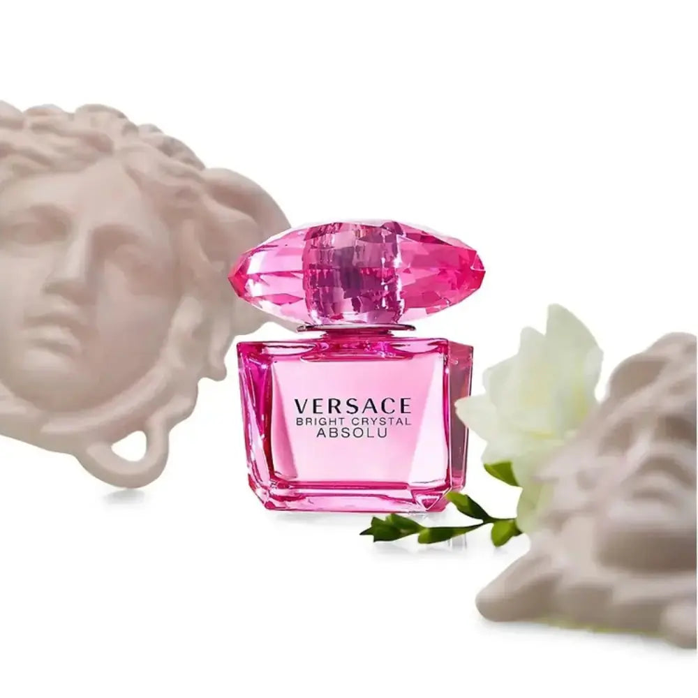 Bright Crystal Absolu by Versace - For Women 4Pcs Gift Set EDP