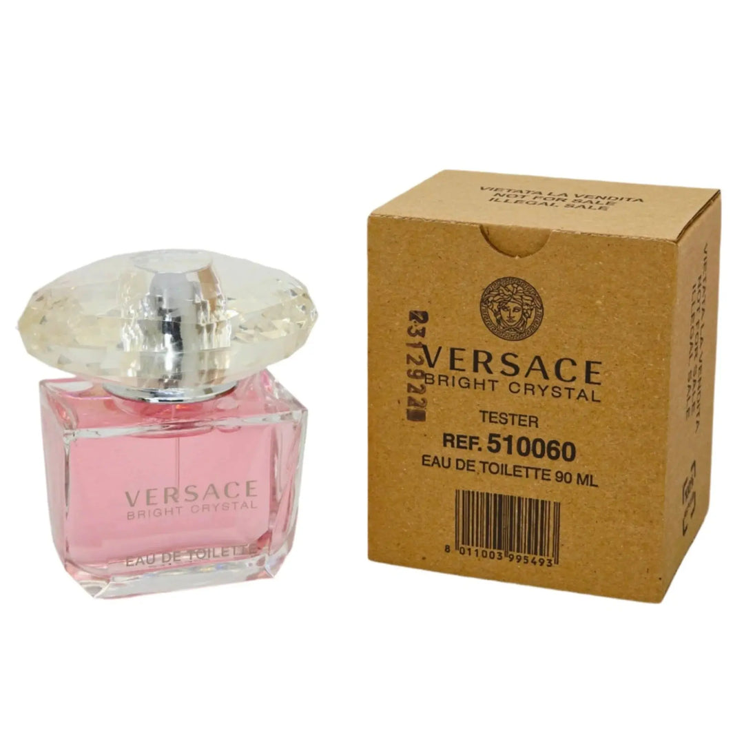 Bright Crystal By Versace 3.0oz For Women EDT Tester Spray