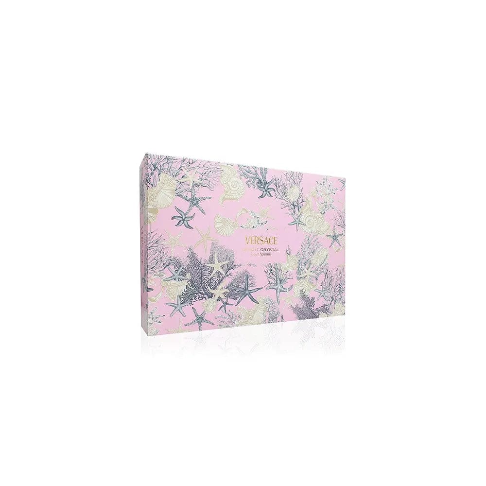 Bright Crystal by Versace Women's 4Pcs Set Eau De Toilette.