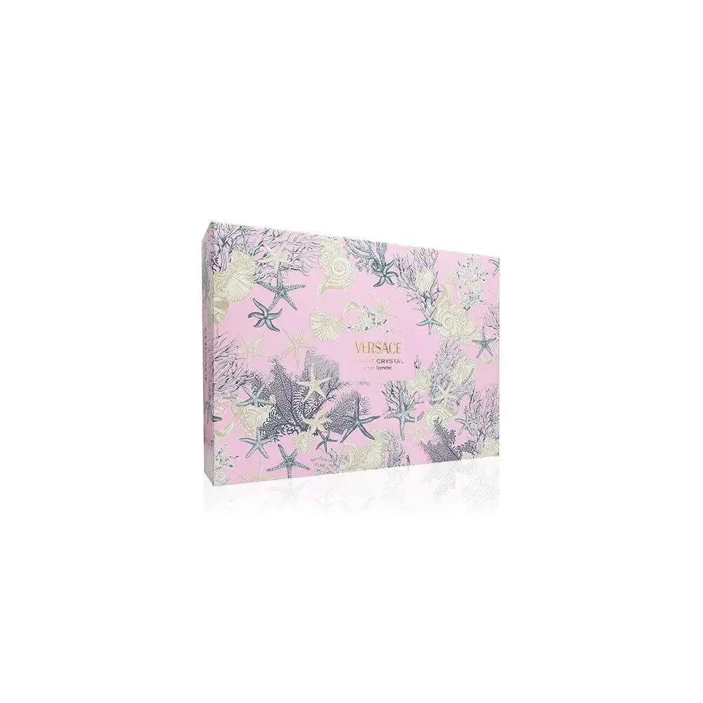 Bright Crystal by Versace Women's 4Pcs Set Eau De Toilette.