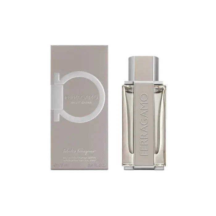 Bright Leather By Salvatore Ferragamo For Men 3.4oz EDT Spray Salvatore Ferragamo