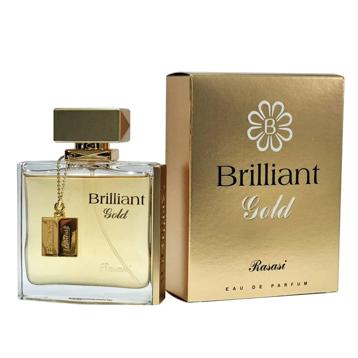 Brilliant Gold By Rasasi Unisex 3.4 oz Eau De Parfum Spray